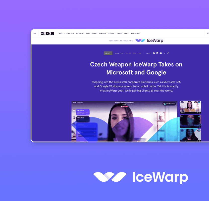 Czech Weapon IceWarp Takes on Microsoft and Google